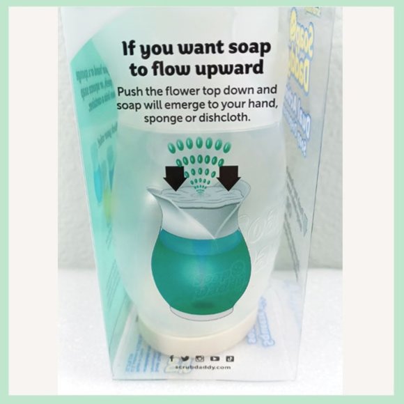 Scrub Daddy Soap Dispenser, Soap Daddy Dual Action Dispenser - Picture 3 of 6